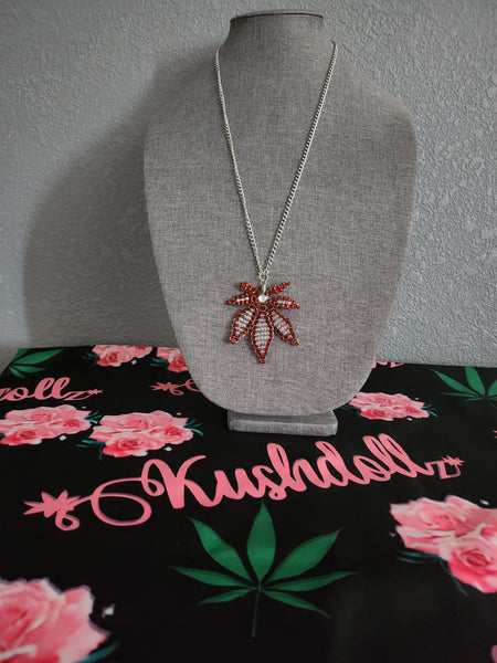 Beaded kush necklace