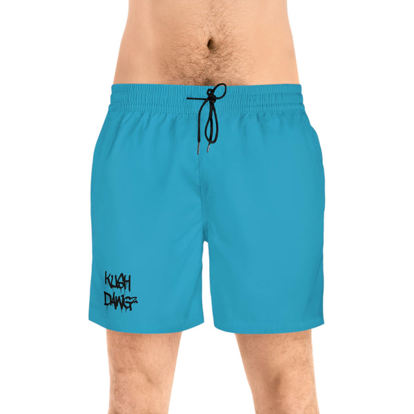 Kushdawgz Men's Mid-Length Swim Shorts