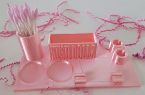 Bubble gum pink station