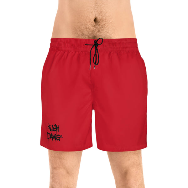 Kushdawgz Men's Mid-Length Swim Shorts